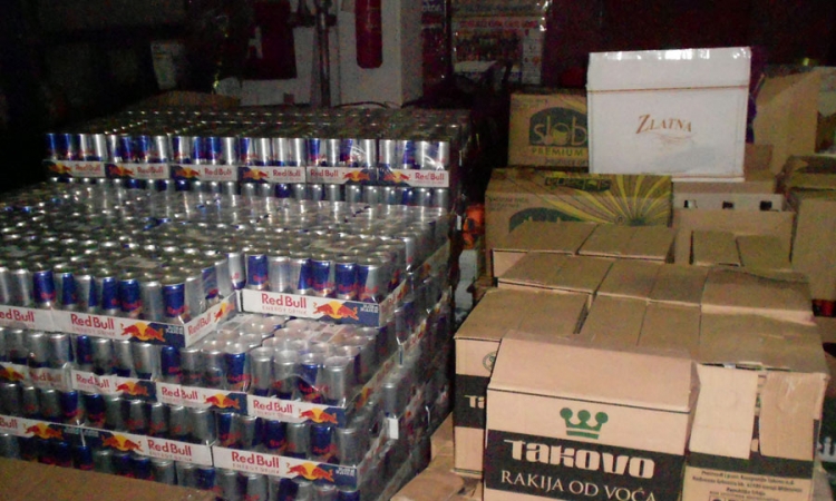 Zaplijenjena akcizna roba vrijedna 10.000 evra