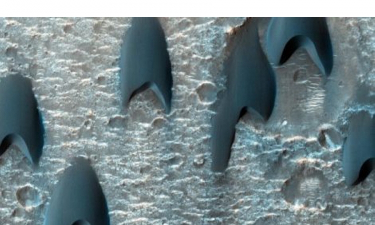 NASA na Marsu otkrila dine nalik na logo "Zvjezdanih staza"