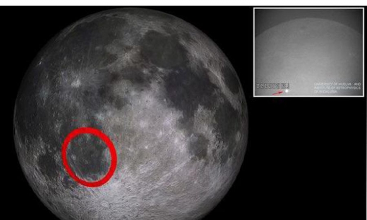 Gigantski meteor udario u Mjesec