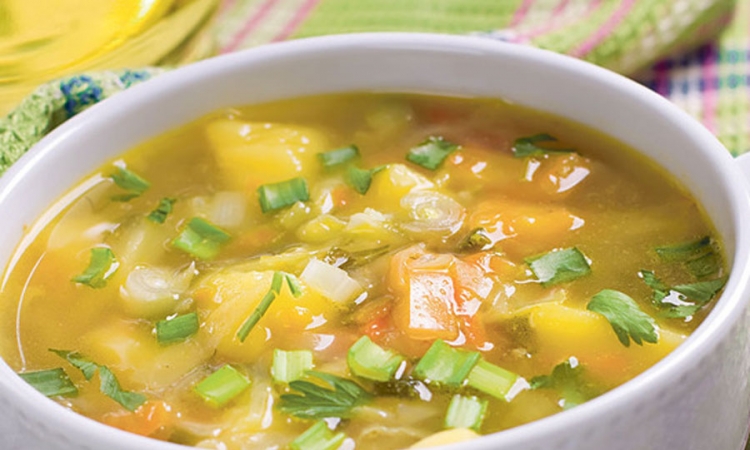 Pileća čorba sa blitvom