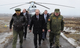 Putin prisustvovao vojnoj vežbi na poligonu Kirilovski