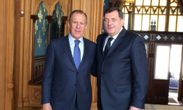 Dodik sa Lavrovom: Rusija ostaje podrška Dejtonu