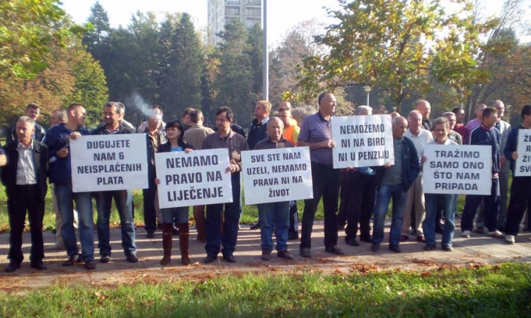 Radnici "Dalekovoda" najavili štrajk glađu