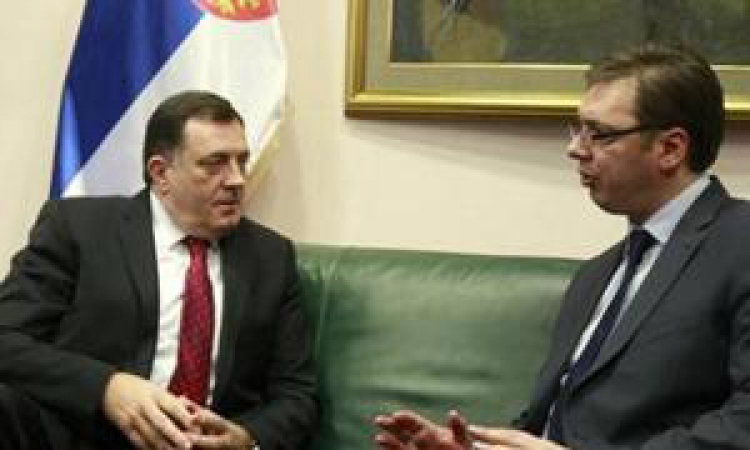 Dodik i Vučić danas u Beogradu