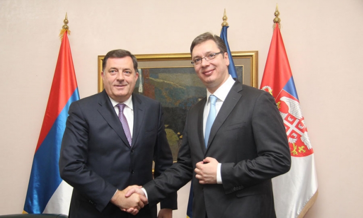 Dodik i Vučić počeli sastanak 