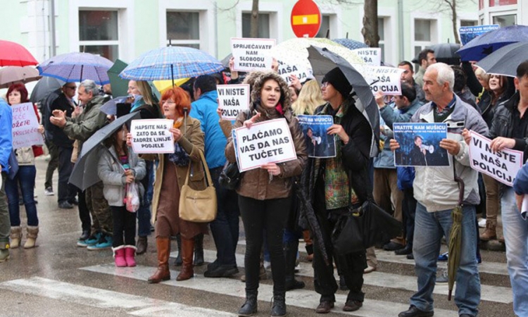 Vođa protesta u Mostaru hospitalizovan
