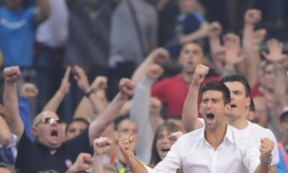 Novak zapalio Arenu, a njega Zvezdina igra