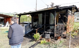 Vatra progutala profesorovu vikendicu u Banjaluci