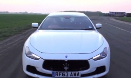 Maserati Ghibli pao na jednom od prvih testova