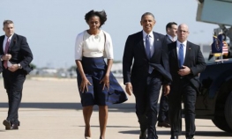 Mišel Obama zamalo pokazala guzu