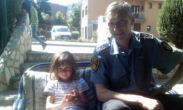 Sahranjen policajac i prijatelj male Anike