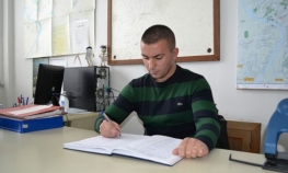 Sandro Salešević prvi romski inspektor u Prijedoru