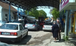 Kilometarske kolone u Gradišci