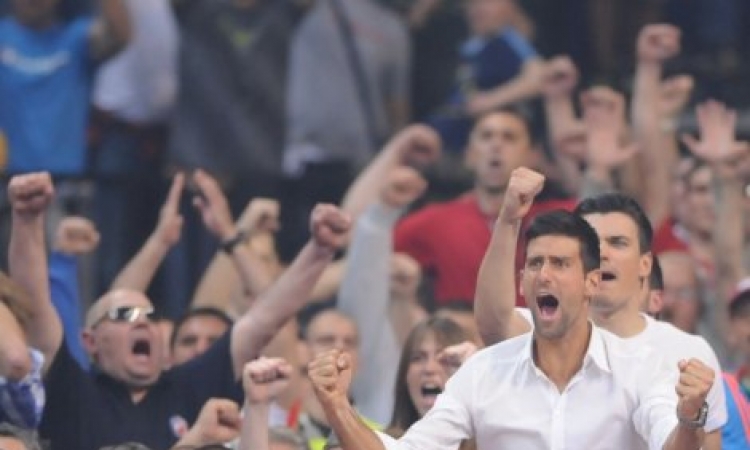 Novak zapalio Arenu, a njega Zvezdina igra