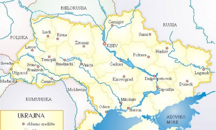 Svega šestina Amerikanaca zna gdje Ukrajina