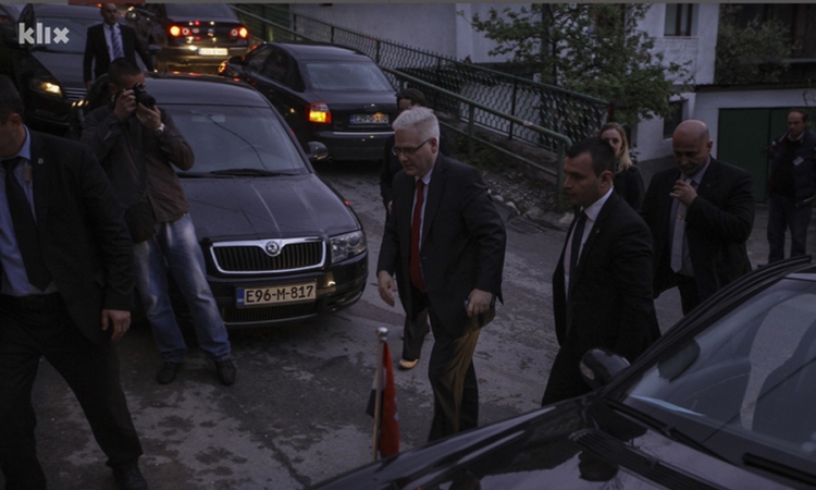 Josipović u Sarajevu s Izetbegovićem, Komšićem i Radmanovićem