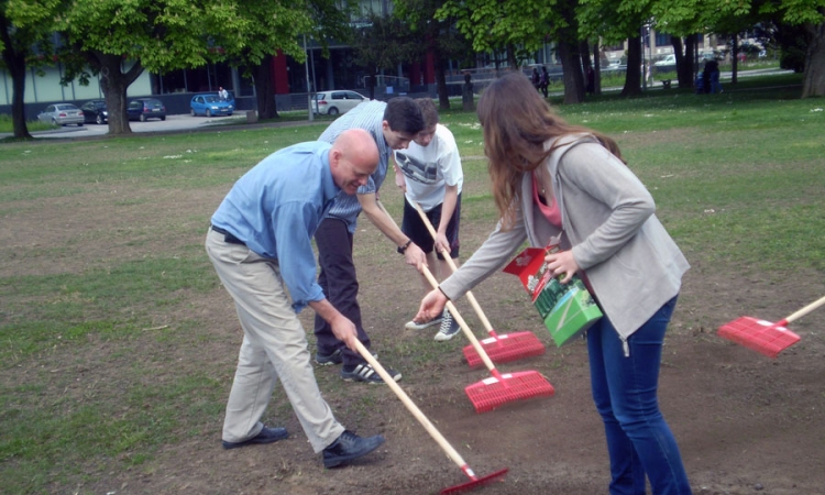 Očišćen gradski park u Doboju