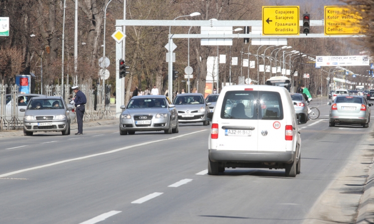 Obustava saobraćaja u centru Banjaluke