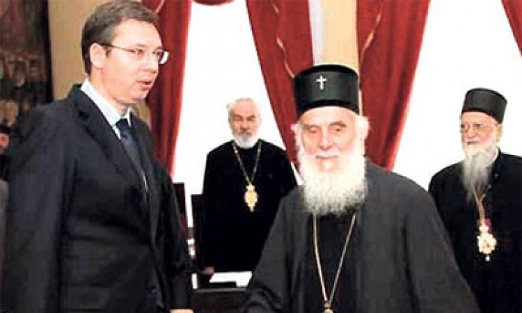 Patrijarh Irinej razgovarao sa Vučićem