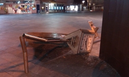 Vandali uništili "krivi sat" u Banjaluci