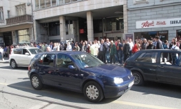 Sudar dva vozila u Sarajevu, vozači se potukli