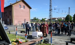 Parastos poginulim željezničarima