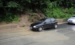 Klizište na dionici Klašnice - Prnjavor
