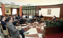 Rukovodstvo RS sa studentima iz Beograda