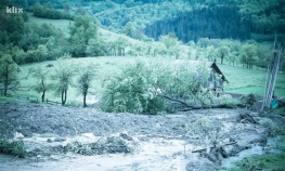 Ogromno klizište uništilo 12 kuća u selu Rečica