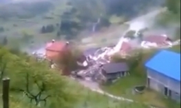 Klizište u Šerićima sravnilo kuće u sekundi