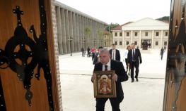 U Andrićgrad stigla čudotvorna ikona ruskog cara Nikole