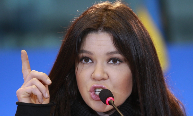 Ruslana pozvala Obamu da pomogne Ukrajini