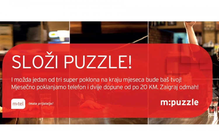 Složi m:puzzle i osvoji telefon ili dopunu