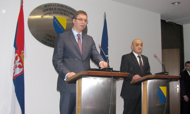 Vučić: Ne mora biti prevelike ljubavi, ali mora biti poštovanja