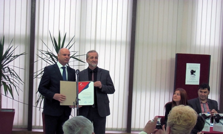 Bjeloševiću uručena nagrada za najbolju knjigu