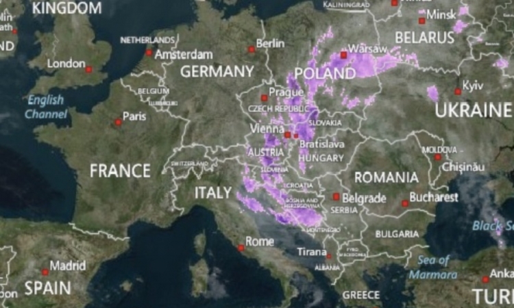 Srbiju i BiH pogodio ciklon Tamara