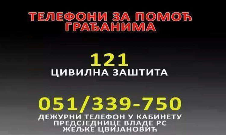 Telefoni za pomoć građanima