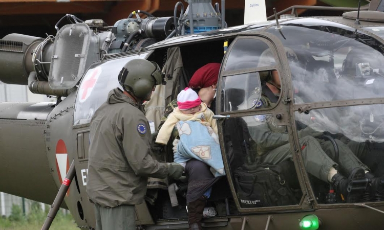 Helikopteri evakuisali bolesnike u ZDK