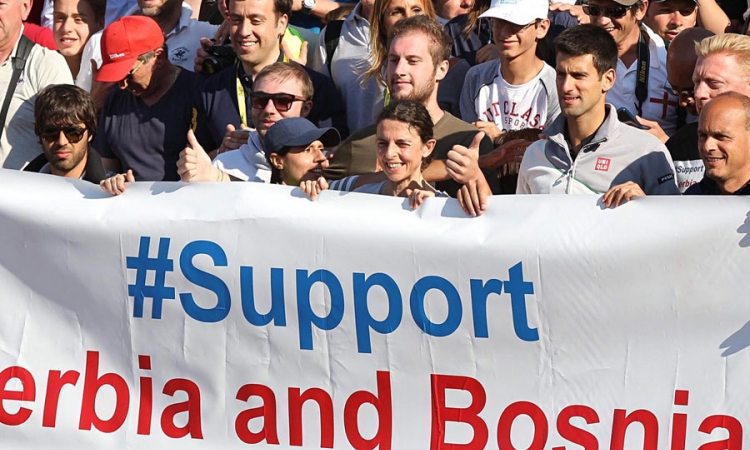 Nole i Džeko: Pomozite Srbiji i BiH