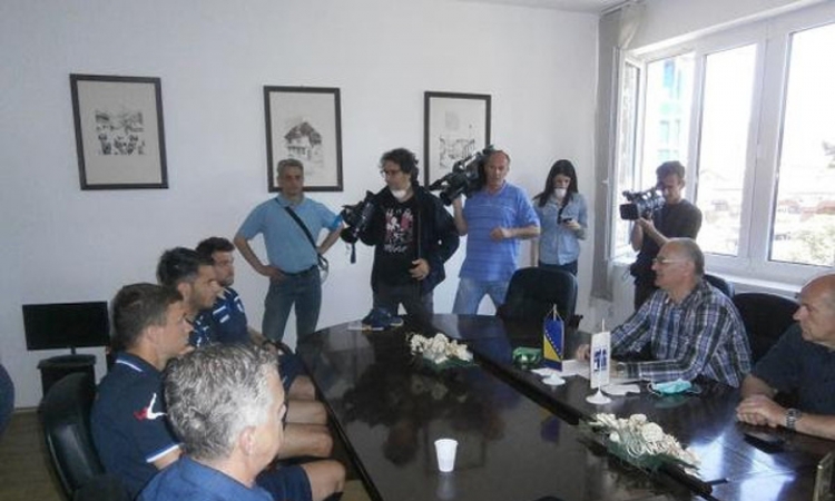 Džeko, Spahić i Misimović posjetili Maglaj