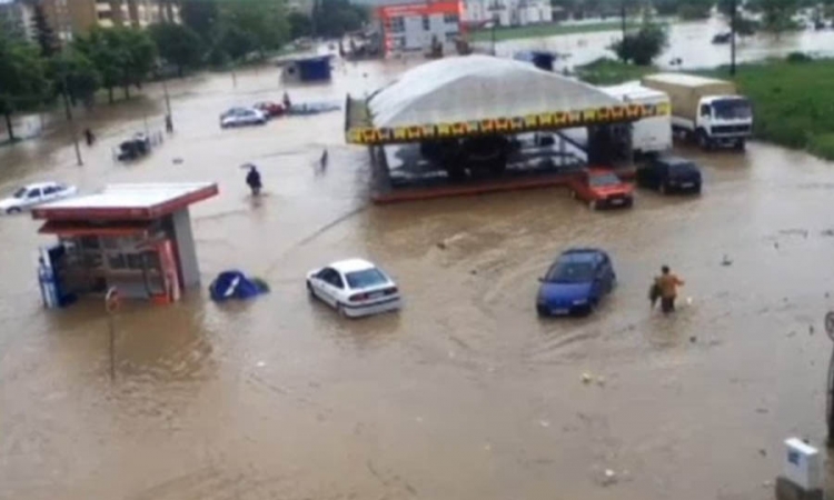 Pogledajte kako je Doboj potopljen za nekoliko minuta