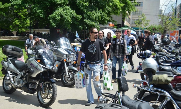 U Sarajevu bajkeri prikupljaju pomoć za nastradale u poplavama