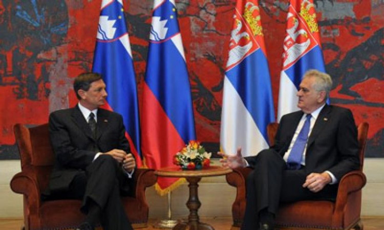 Pahor započeo posetu Srbiji