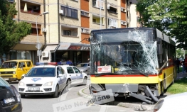 Nekoliko trenutaka prije havarije svi putnici izašli iz autobusa