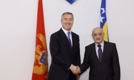 Svečani doček za crnogorskog premijera u Sarajevu