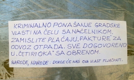 Dobojlije nezadovoljne odlukom o plaćanju odvoza kabastog otpada
