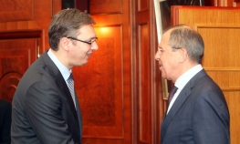 Vučić sa Lavrovom: Cilj Srbije članstvo u EU, ali i dobri odnosi sa ...