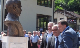 U Milićima otkrivena bista Gavrila Principa