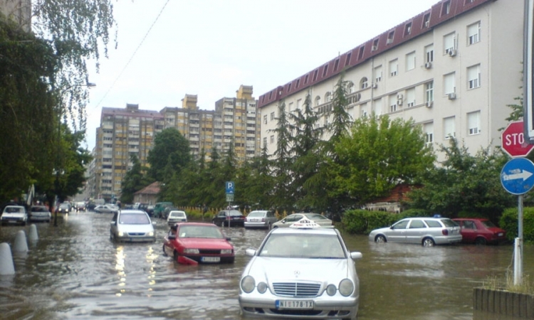 Nakon kiše, u Nišu - potop