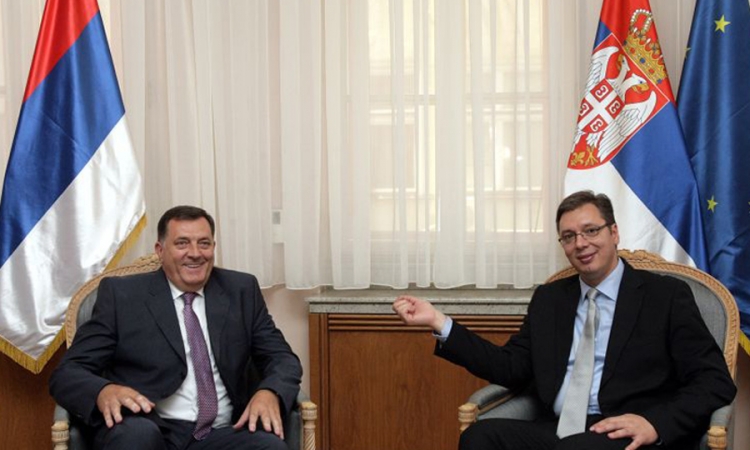 Dodik sa Vučićem: Potrebna pomoć Beograda